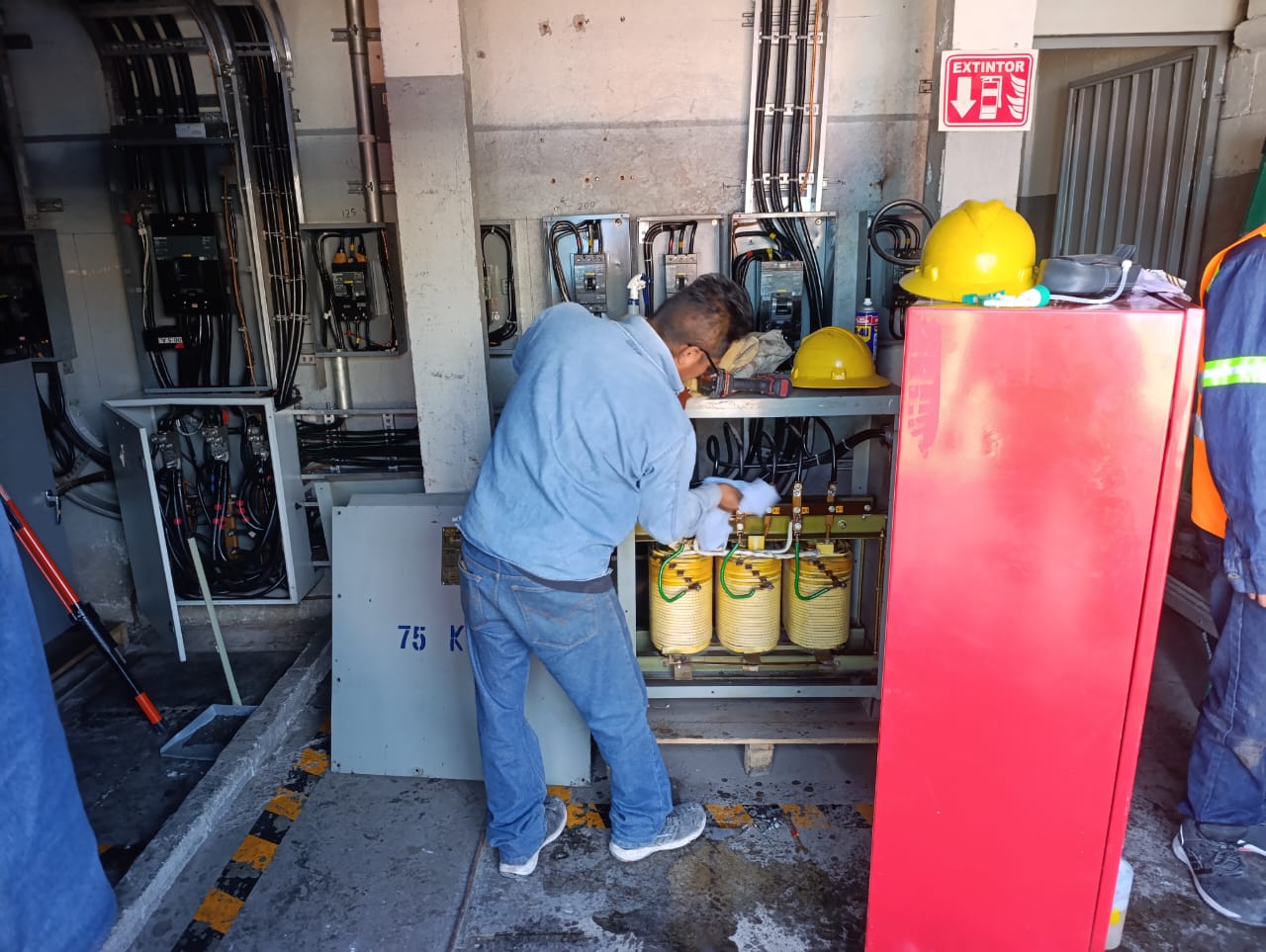 Mantenimiento preventivo a transformador tipo seco y tableros